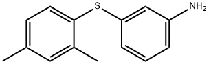 3-[(2,4-Dimethylphenyl)thio]benzenamine Struktur